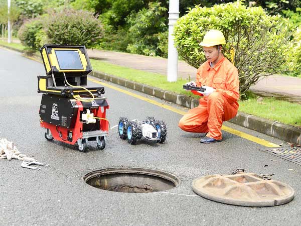 五莲管道机器人检测